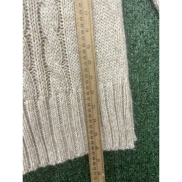 Canyon River Blues Sweater Knitted Women's Beige Cream Size Large Stretch - Picture 6 of 10